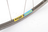 Wheelset with Mavic Open 4 CD clincher rims and Campagnolo Chorus #722/101 hubs from the 1990s