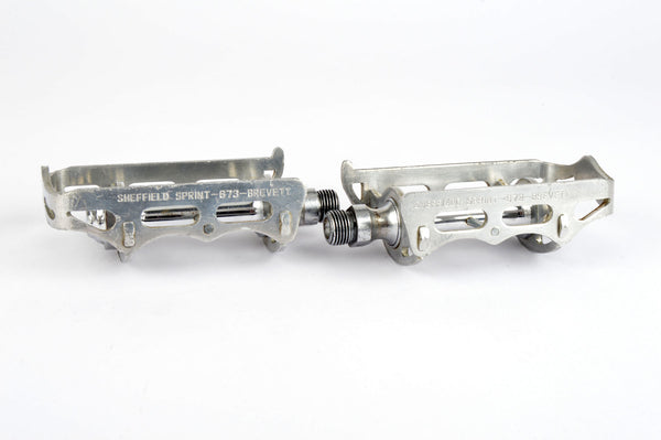 Sheffield Sprint 673 Pedals with english threading from the 1960s -70s