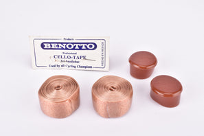 NOS Brown Benotto Celo-Cinta Professionale handlebar tape from the 1970s - 1980s