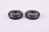 black Sakae/Ringyo (SR) plastic crank set dust caps
