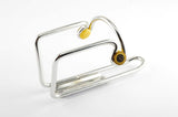 NEW silver anodized Elite Ciussi Light Weigth Tubular Alu water bottle cage from 1990s NOS