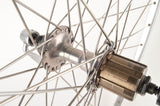 Wheelset with Mavic MA2 clincher rims and Shimano 105 #1050 #1051 hubs from 1980s