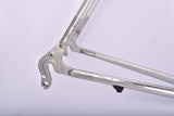 Peugeot A 300 Cosmic vintage aluminum road bike frame in 62 cm (c-t) / 60.5 cm (c-c) with Aviatube Dural tubing from 1987
