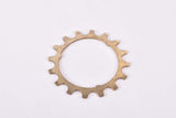 NOS Shimano Dura-Ace #1241620 golden Cog with 16 teeth from the 1970s - 80s