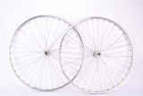 28" (700C / 622mm) Wheelset with Campagnolo Lambda Strada clincher Rims and Campagnolo Victory #422/000 or Triomphe #922/000 low flange hubs with english thread from the mid 1980s