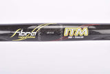 NOS ITM Fibra Hi-Tech Carbon Kevlar double grooved ergonomical Handlebar in size 42cm (c-c) and 25.8mm clamp size from the 1990s