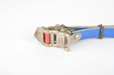 NOS Super Sport blue Leather Toe Straps from the 1980s