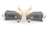 MAFAC Course gold anodized brake lever set from the 1980s