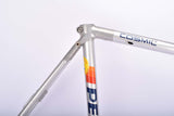 Peugeot A 300 Cosmic vintage aluminum road bike frame in 62 cm (c-t) / 60.5 cm (c-c) with Aviatube Dural tubing from 1987