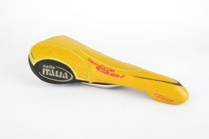 Yellow Selle Italia Flite Titanium Genuine Gel Saddle from 2000