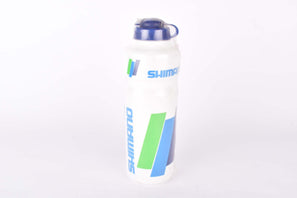 NOS white Shimano large water bottle from the 1990s