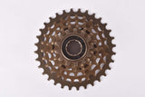 NOS Shimano #MF-Z012 6-speed Uniglide (UG) freewheel with 13-32 teeth and english thread from 1986