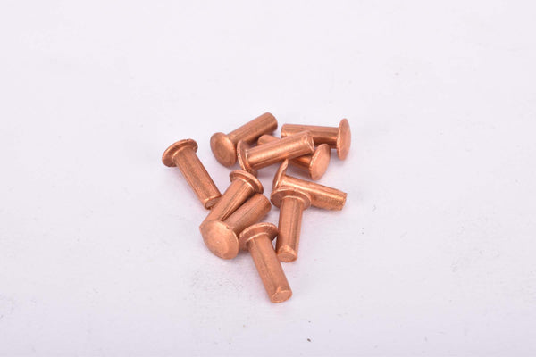 NOS Copper Rivet 3x10 mm (10 pcs)