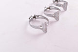 Campagnolo #649 top tube cable housing guide clip / clamp outer band set from the 1960s - 1980s