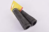 NOS black Bikoplastic Italy Grip Short MTB / ATB bike handlebar grips from the 1990s