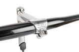 3ttt 90 degree Chromix Stem (90-130mm, 25.4 clamp) / 5 degree Flat Handlebars black anodized (580mm, 25.4 clamp)
