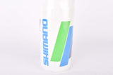 NOS white Shimano large water bottle from the 1990s