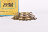 NOS/NIB Regina Oro 5-speed golden Freewheel with 14-24 teeth and english thread from 1985