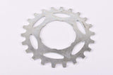 NOS Maillard 600 SH Helicomatic #MG silver steel Freewheel Cog with 22 teeth from the 1980s