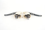 Shimano 600EX Ultegra Tricolor #BL-6401 brake lever set with white hoods from 1988