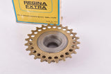 NOS/NIB Regina Oro 5-speed golden Freewheel with 14-24 teeth and english thread from 1985