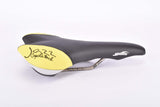 NOS Black & Yellow Selle Italia Oktavia Jazz Cycle Tech Saddle