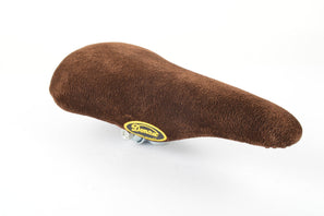 NEW Donza high quality darkbrown suede saddle from the 80s NOS