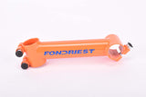 NOS Fondriest labled orange ITM "Eclypse" 1" ahead stem in size 110-130mm with 25.4mm bar clamp size