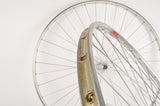 Wheelset with Mavic Monthlery Pro Tubular Rims and Zeus New Racer Hubs from 1980s New Bike Take-Off