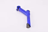 Blue MTB stem in size 100mm with 25.4mm bar clamp size from the 1990s / 2000s