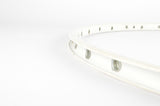 NEW Rigida RX100 white anodized clincher single Rim 700c/622mm with 36 holes from the 1990s NOS