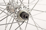 Wheelset with Mavic Module "E" clincher rims and Shimano 600 first Gen. hubs from 1980s