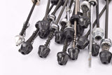 Bunch of 67 NOS quick releases, front and rear Skewers