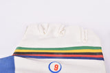 NOS UCI World Champion leather cycling gloves with Rainbow straps in size 9 (L / Large)