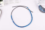 NOS/NIB Nokon Konkavex roadbike shifting cable set with blue aluminum housing for Shimano STI (#KON 030 37)