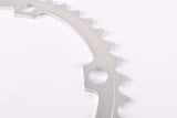 Aluminium Chainring with 38, 39, 42, 48, 50 teeth and 130 BCD, silver or black