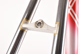 Chesini X-Uno frame  in 57.5 cm (c-t) / 56 cm (c-c), with Columbus SLX tubing