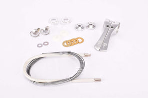 NOS Campagnolo C-Record Friction #0118071 and #0118072 (#A281) braze-on Gear Lever Shifter Set from the 1980s - 1990s