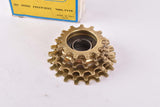 NOS/NIB Regina Oro 6-speed golden Freewheel with 13-20 teeth and italian thread from 1981