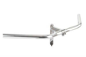 3ttt 90 degree Chromix Stem (90-130mm, 25.4 clamp) / City Handlebars (595mm, 25.4 clamp)