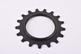 NOS Maillard 600 SH Helicomatic #MH black steel Freewheel Cog threaded on inside with 17 teeth from the 1980s