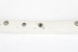 NEW Rigida RX100 white anodized clincher single Rim 700c/622mm with 36 holes from the 1990s NOS