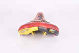 Red, black and yellow Selle Italia Turbo Matic 3 Jan Ulrich Saddle from 1998