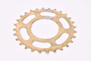 NOS Suntour #A golden steel Freewheel Cog with 28 teeth from the 1970s / 80s