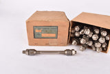 NOS Vintage Brevillier-Urban Vienna (Bundu) Nickel plated front Hub Spare Axle Unit #562 with Cones and Locknuts
