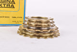 NOS/NIB Regina Oro 6-speed golden Freewheel with 13-20 teeth and italian thread from 1981