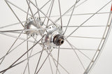 Wheelset with Mavic Monthlery Pro Tubular Rims and Zeus New Racer Hubs from 1980s New Bike Take-Off