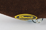 NEW Donza high quality darkbrown suede saddle from the 80s NOS