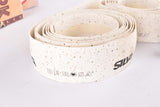 NOS Silva Cork branded De Rosa handlebar tape in white from the 1990s