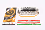 NOS/NIB White and Black Grade Ambrosio Bike Ribbon handlebar tape